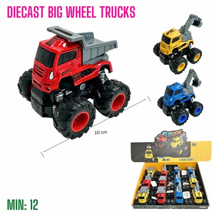 DC-BIGWHEELTRUCK - Diecast Big Wheel Truck