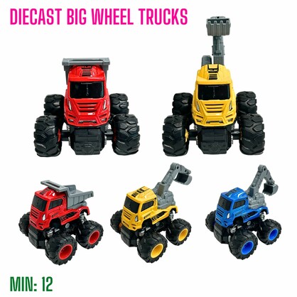 DC-BIGWHEELTRUCK - Diecast Big Wheel Truck