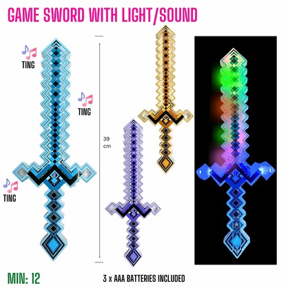 TO-SWORD4 - Game Sword with Light and Sound