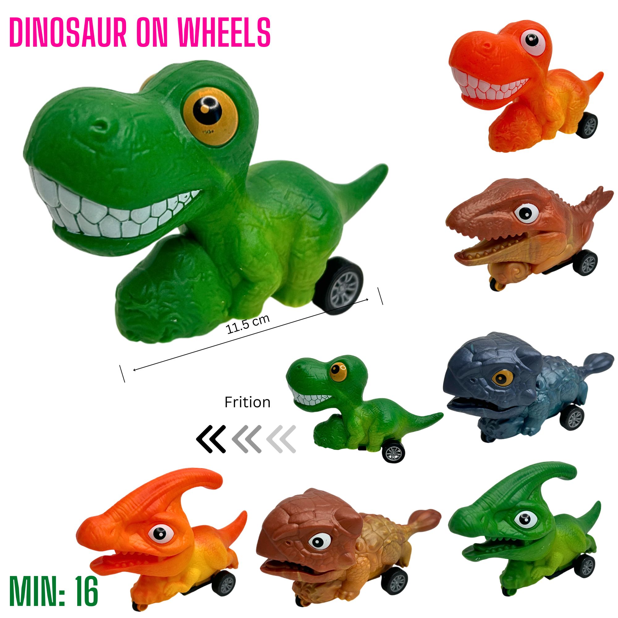 TO-DINOWHEEL2 - DINOSAURS ON WHEELS
