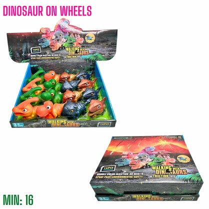 TO-DINOWHEEL2 - DINOSAURS ON WHEELS