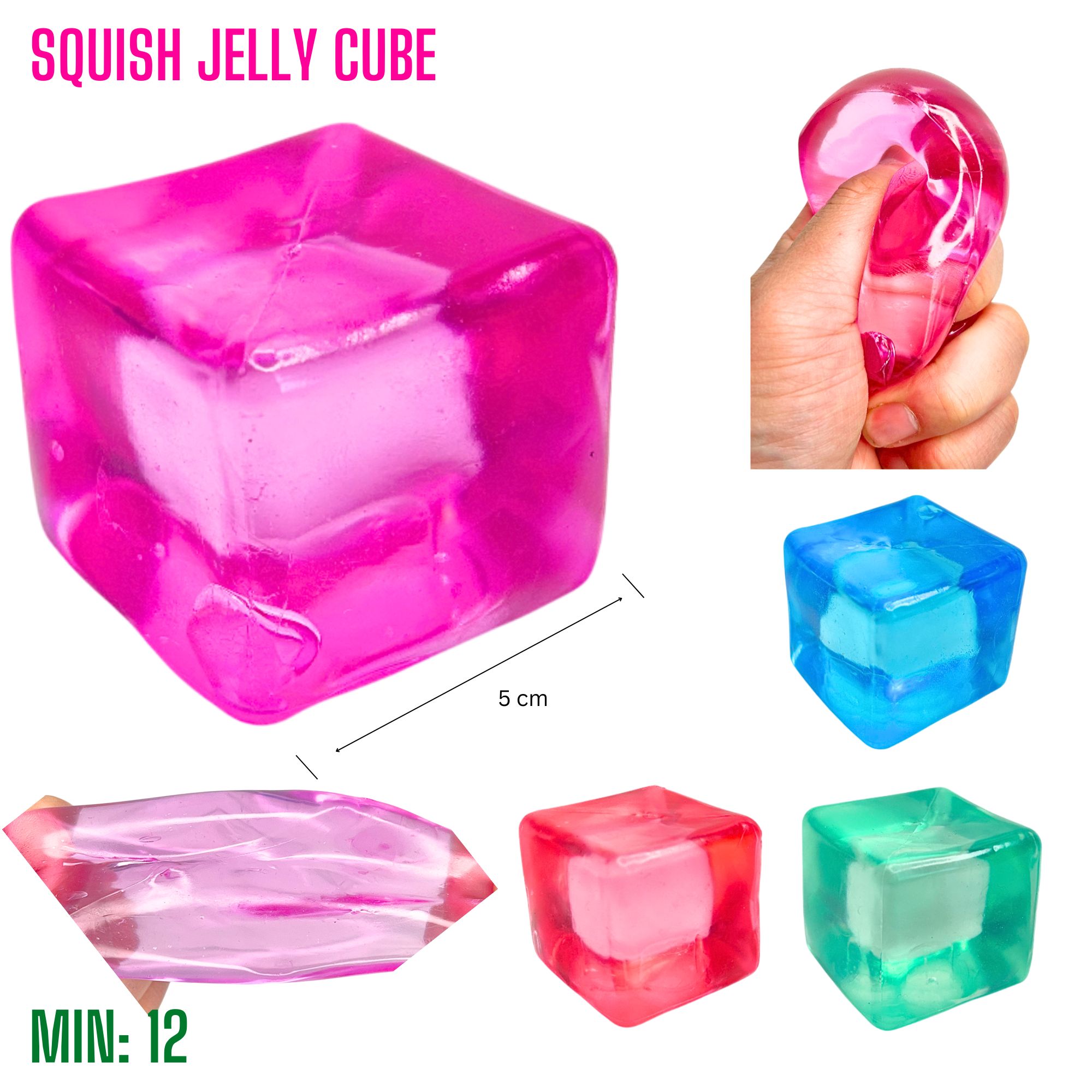 TO-JELLYCUBE - Squish Jelly Cube