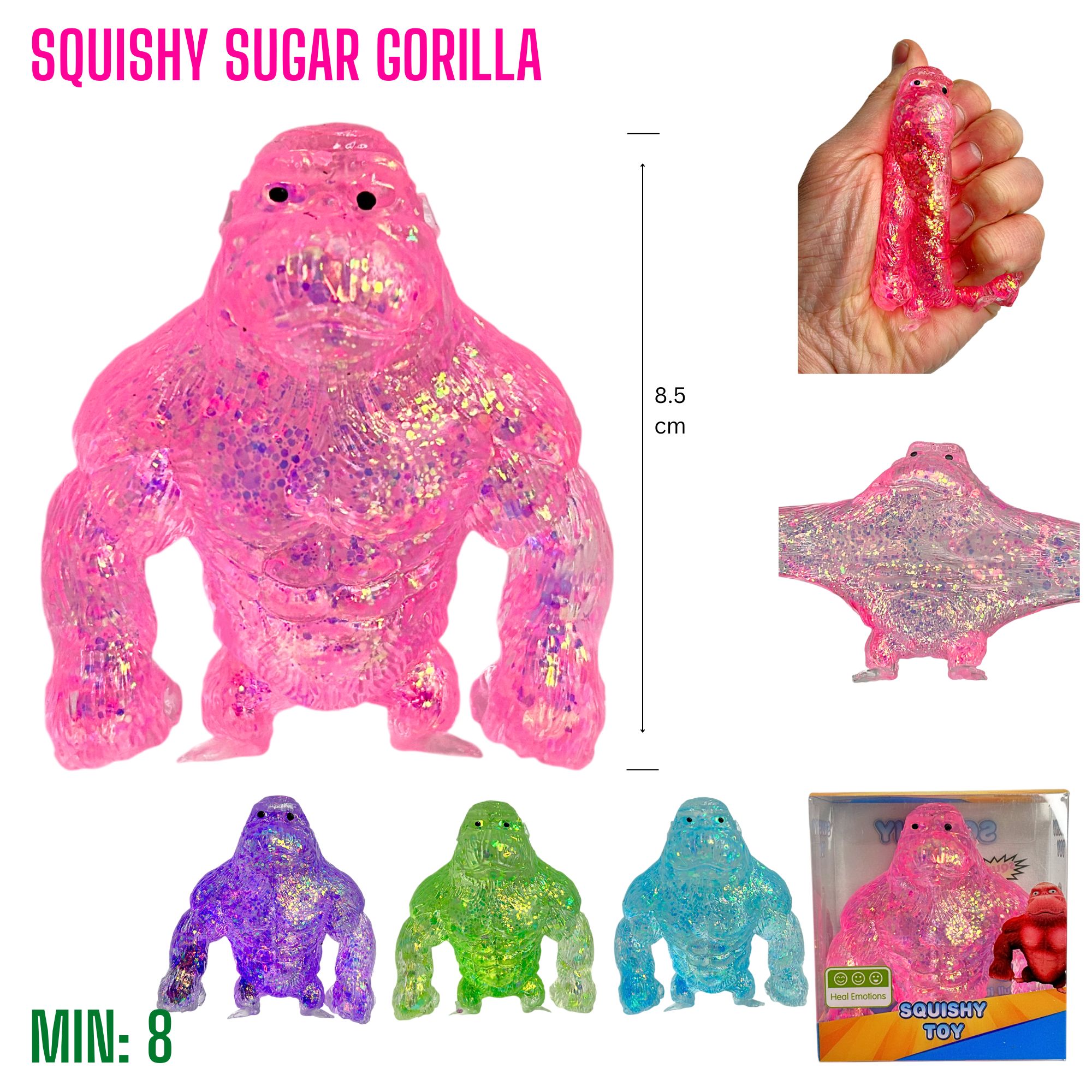 TO-SUGARGORILLA - Squish Sugar Gorilla