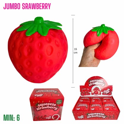 TO-JUMBOBERRY2 - Squish Jumbo Strawberry