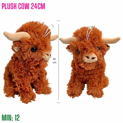 PL-PLUSHCOW - Plush Cow 24cm