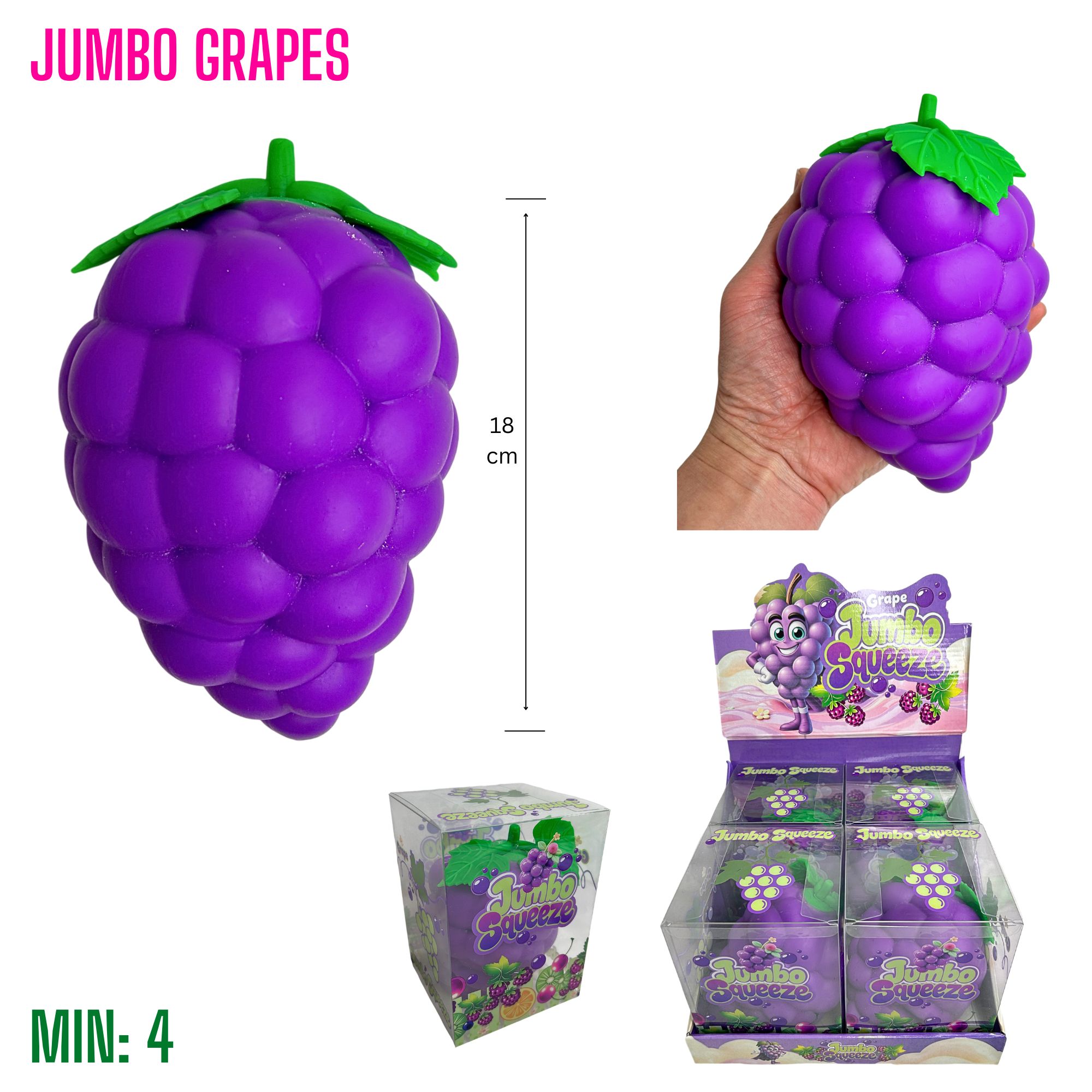 TO-JUMBOGRAPE - Jumbo Grape18cm