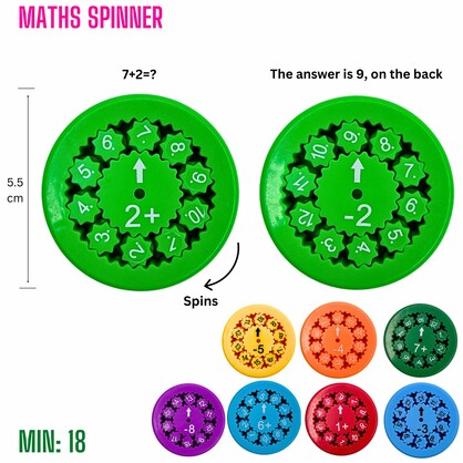 TO-MATHSPIN - Maths Spinner