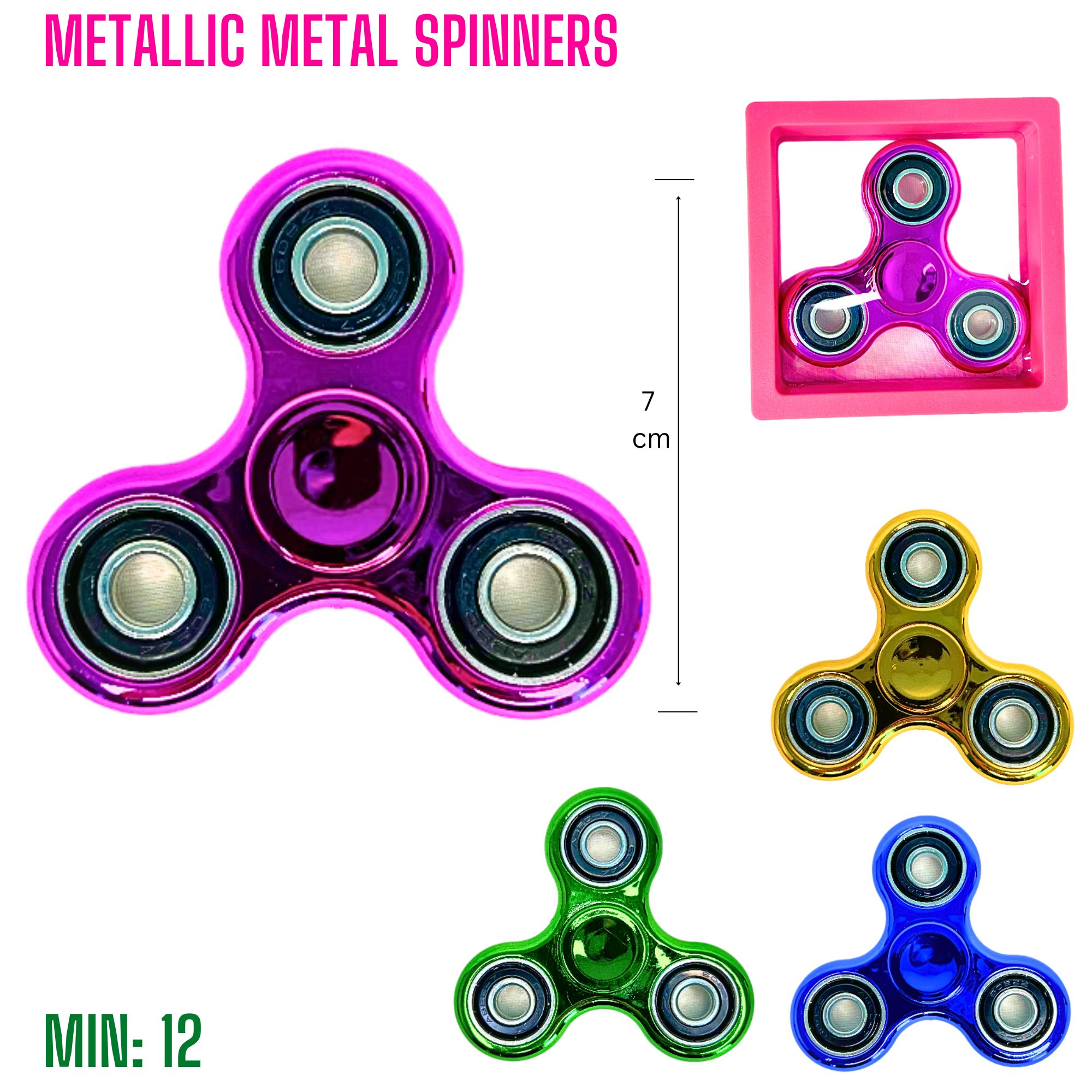TO-SPINMETALLIC - Metallic Metal Spinners
