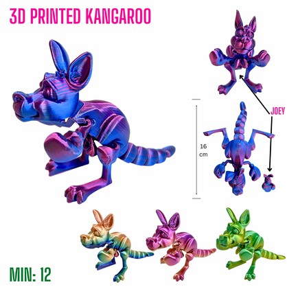 TO-3DROO - 3D Printed Kangaroo