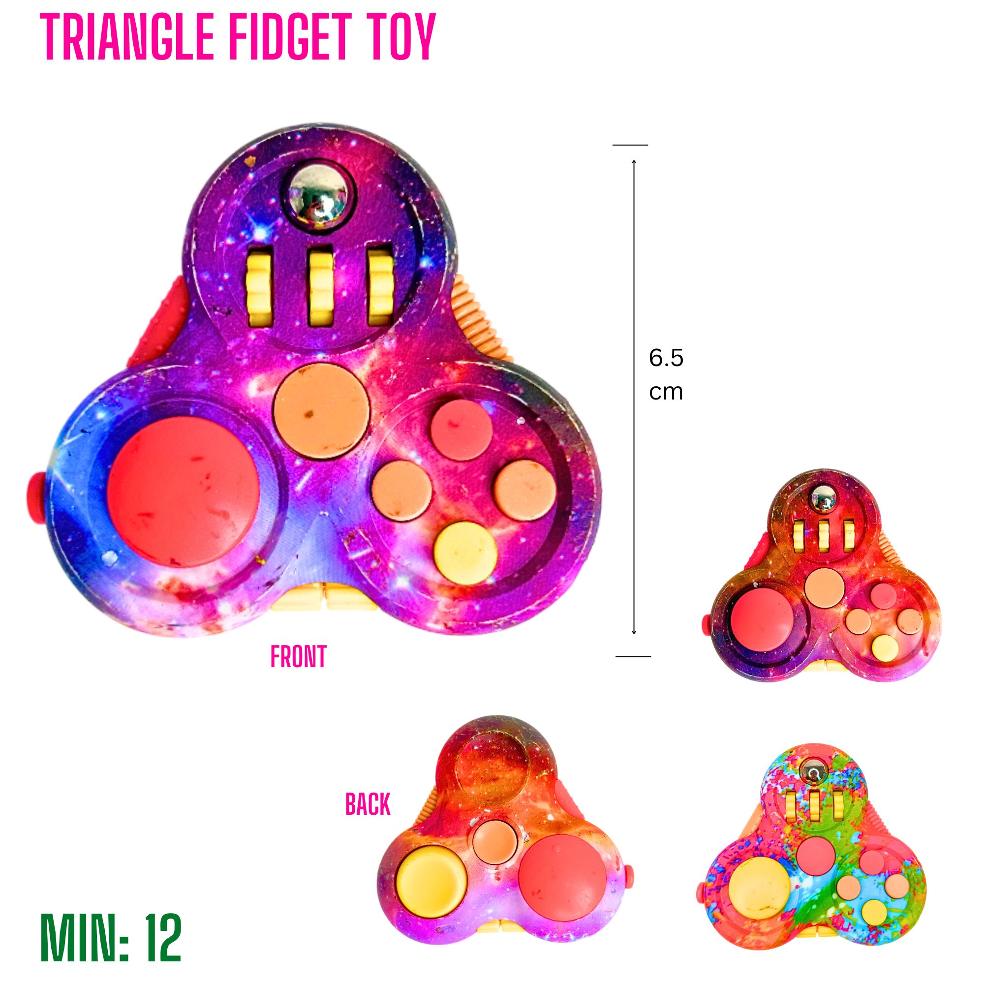 TO-TRIANGLE - TRIANGLE FIDGET TOY