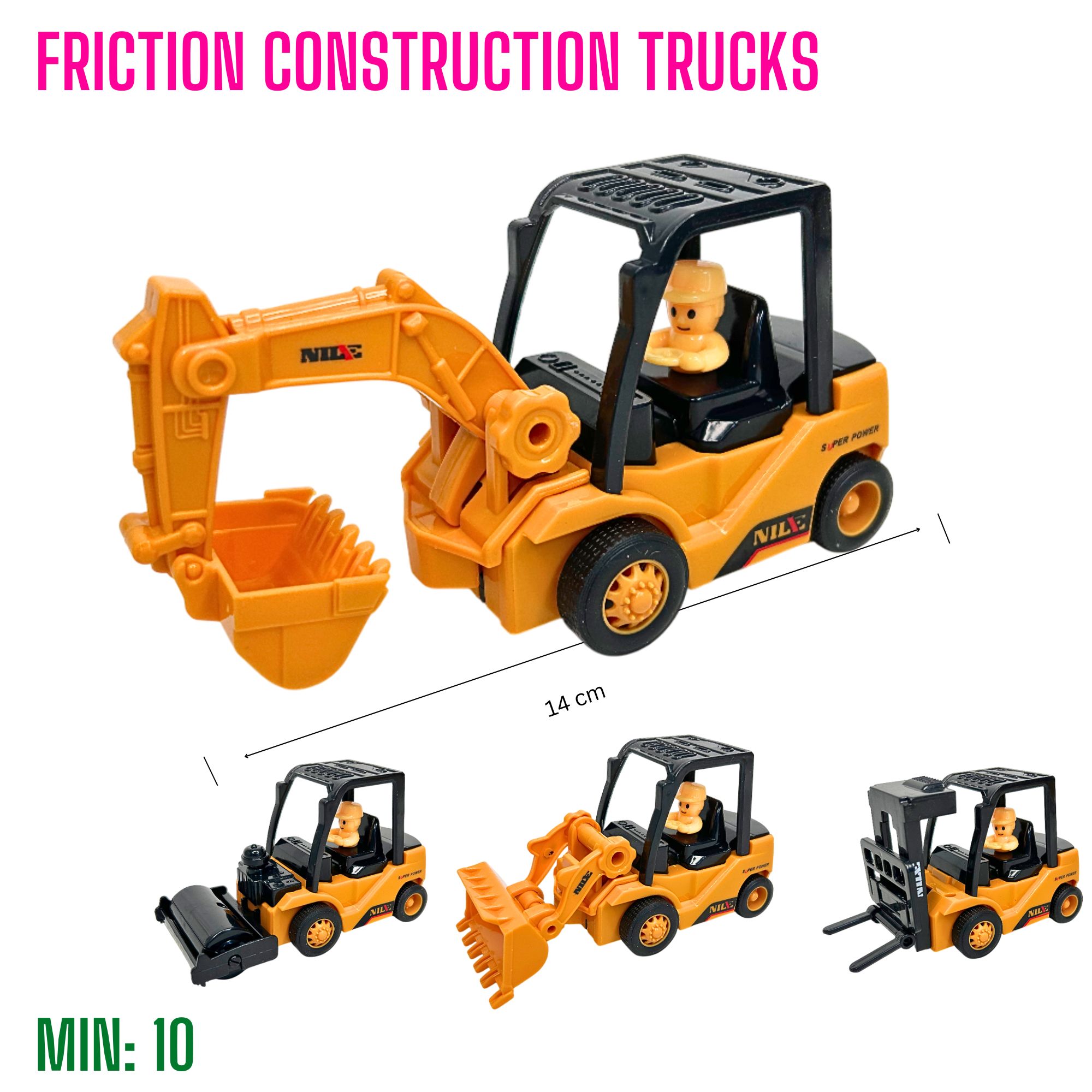 DC-TRUCK1 - Friction Construction Trucks