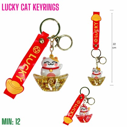 TO-LUCKYCATKEYRING - Lucky Cat Keyrings