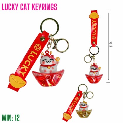 TO-LUCKYCATKEYRING - Lucky Cat Keyrings
