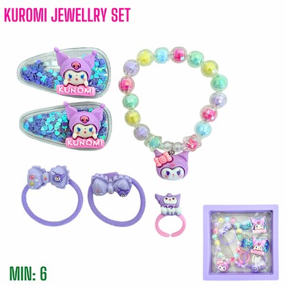 TO-JEWELLKURO - Kuromi Jewellery Set