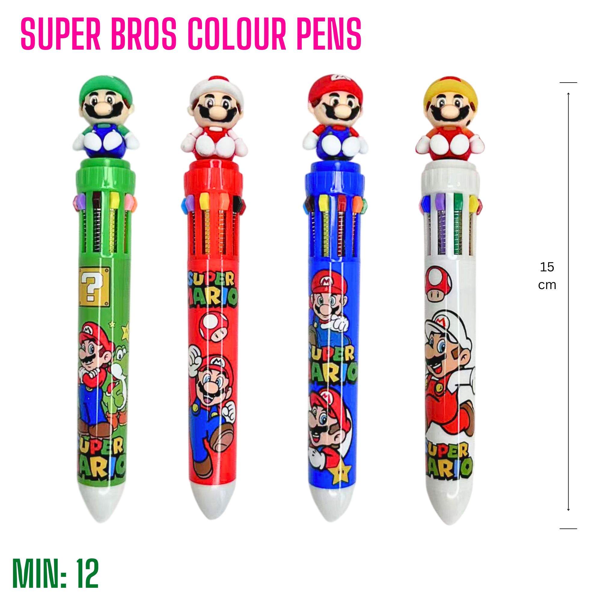 ST-SUPERPEN - Super Bros Colour Pens