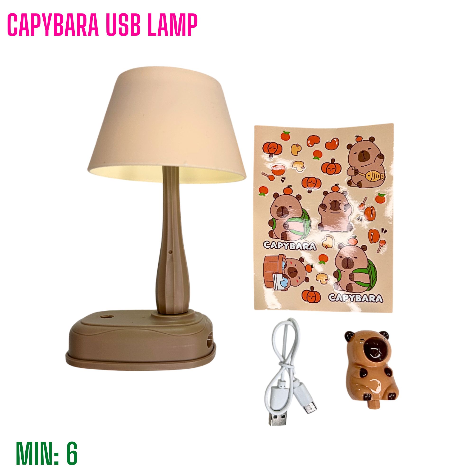 TO-LAMPCAPY - Capybara USB Lamp