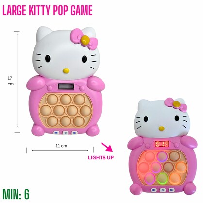 TO-POPKITTYLARGE -  Large Kitty Pop Push Games