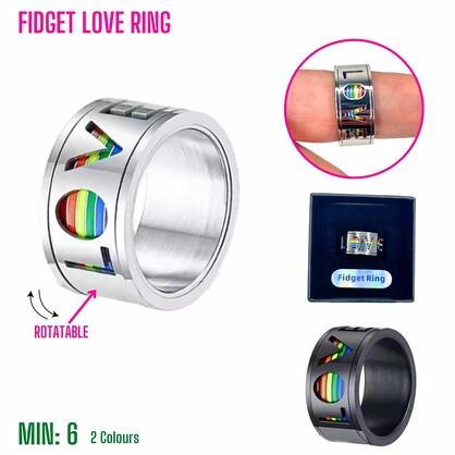TO-FIDGETLOVERING  - Fidget  Love Rings