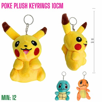 TO-POKEPLUSH10 - POKE PLUSH KEYRING 10CM