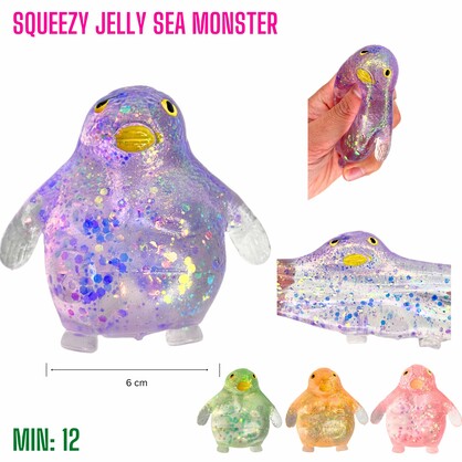 TO-JELLYSEAMON - Squeezy Jelly Sea Monster