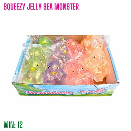 TO-JELLYSEAMON - Squeezy Jelly Sea Monster