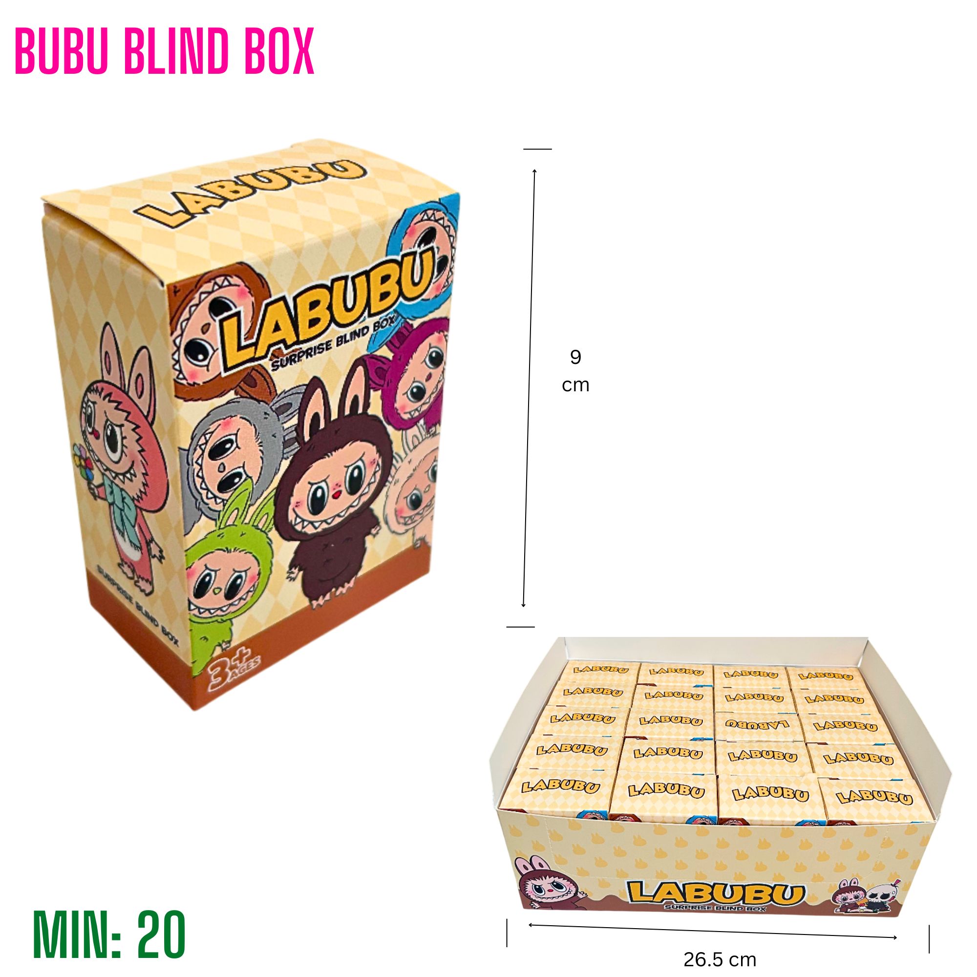 TO-BLINDBOXBU - Bubu Mystery Blind Box