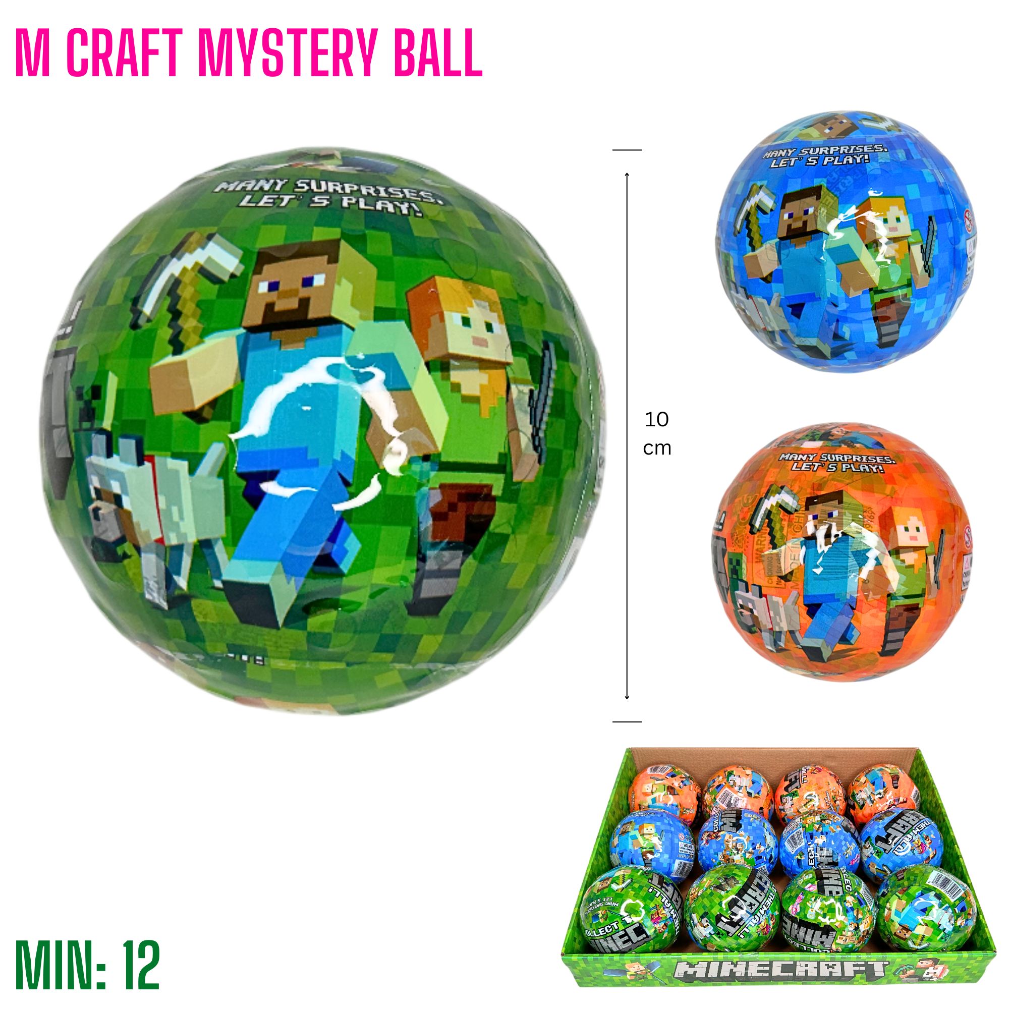 TO-BALLMCRAFT - MCraft Mystery Ball