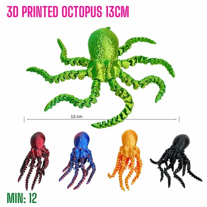 TO-3DOCTOPUS - 3D Printed Octopus13cm