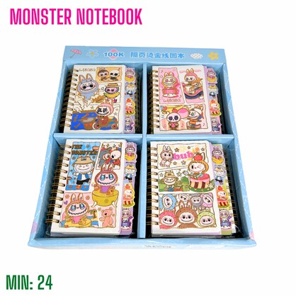 ST-NOTEBOOKMON - Monster Spiral Notebooks