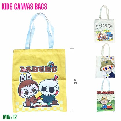 MI-CANVASBAG - KIDS CANVAS BAGS