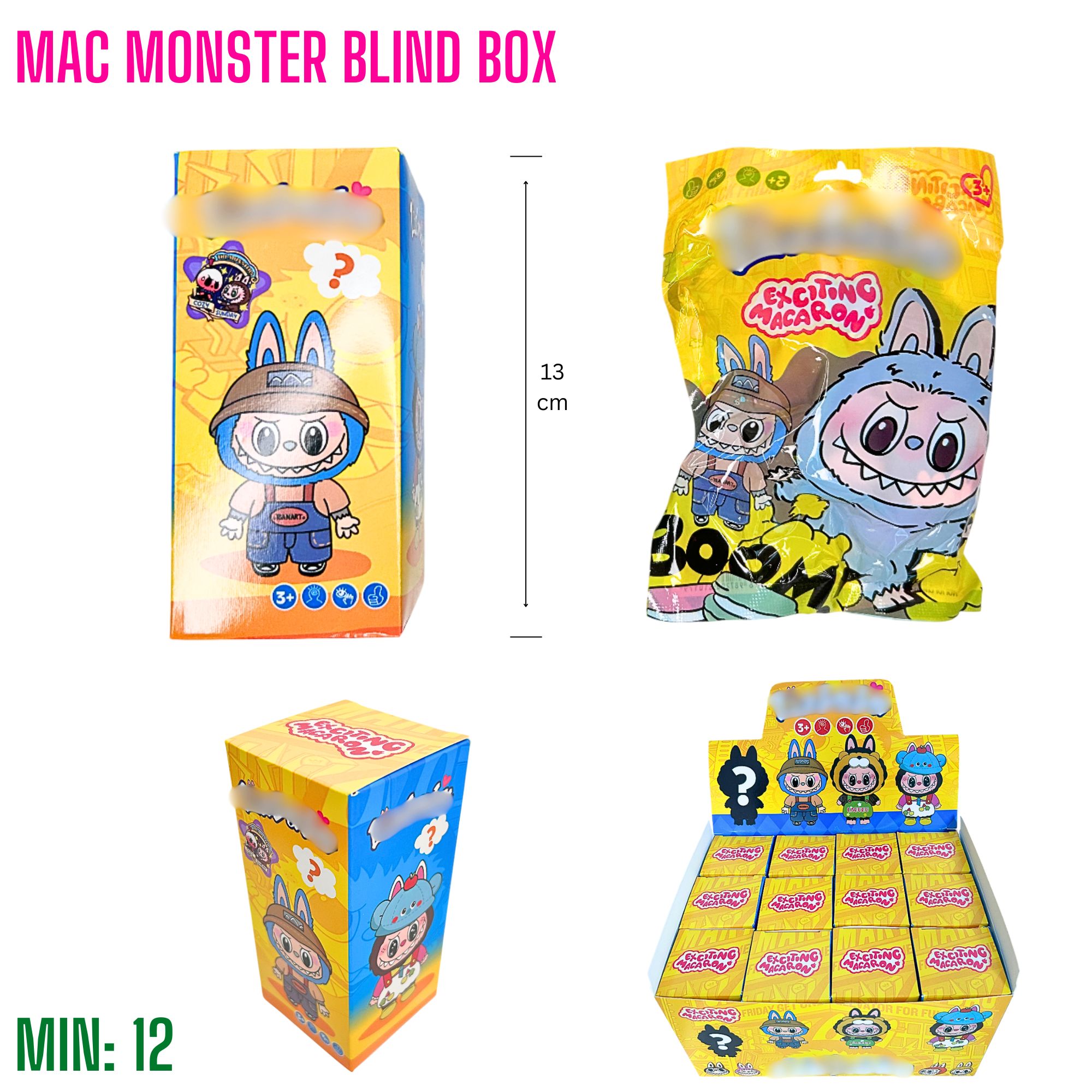 TO-BLINDBOXBU6 - Mac Monster Blind Box