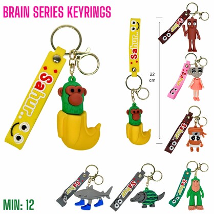 TO-BRAINKEYRING - Brain Series Keyring