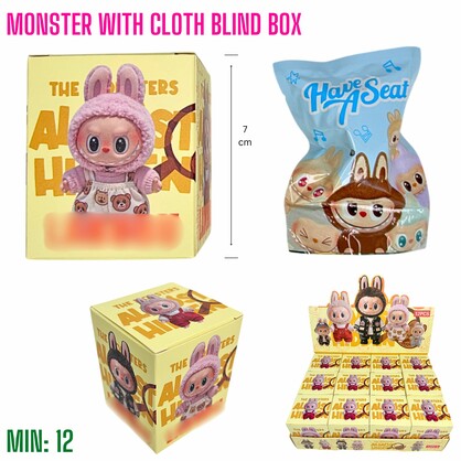 TO-BLINDBOXBU5 - Monster with Cloth Blind Box