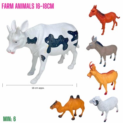 TO-FARMANIMAL - Farm Animals 16-18cm