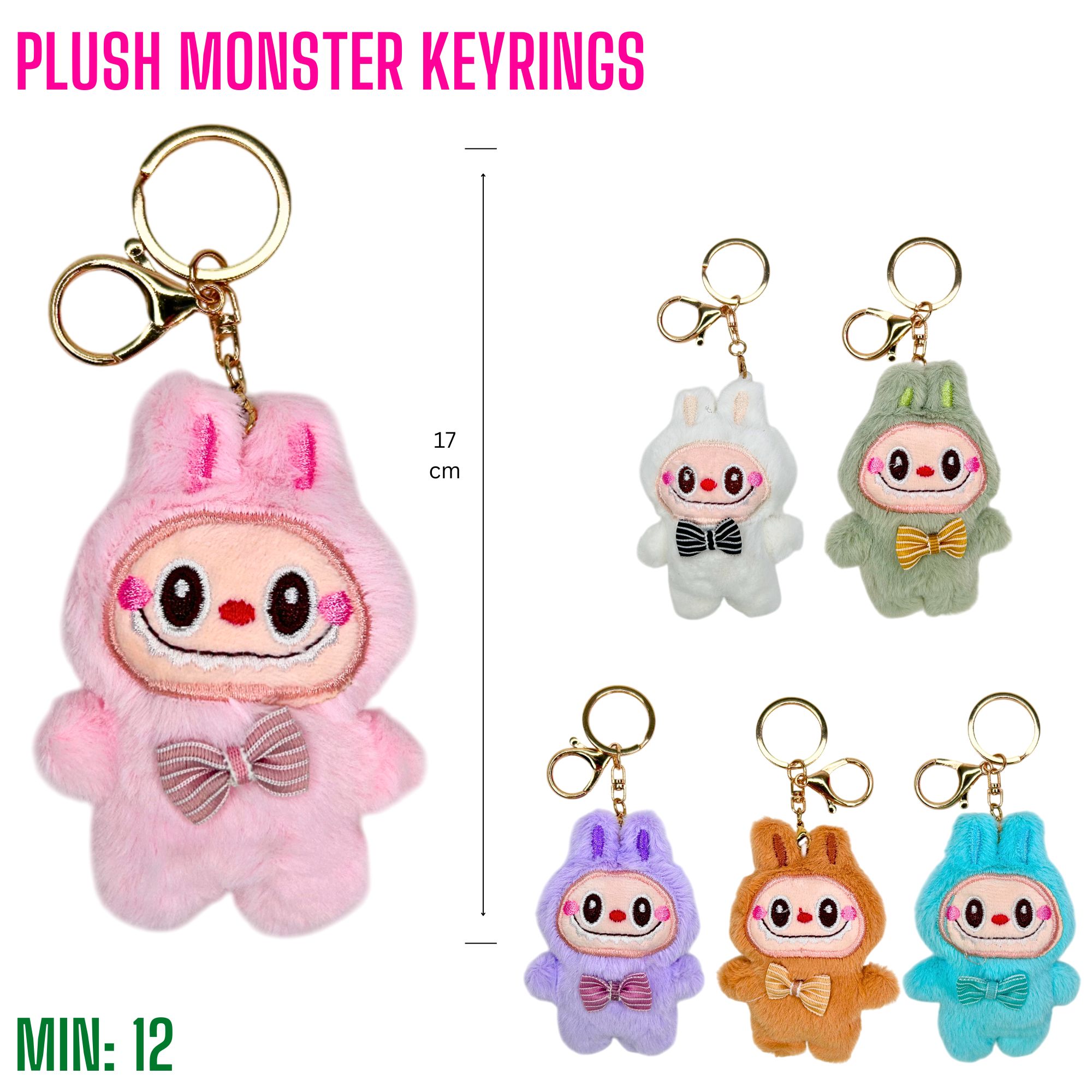 TO-PLUSHMONKEYRING - Plush Monster Keyring