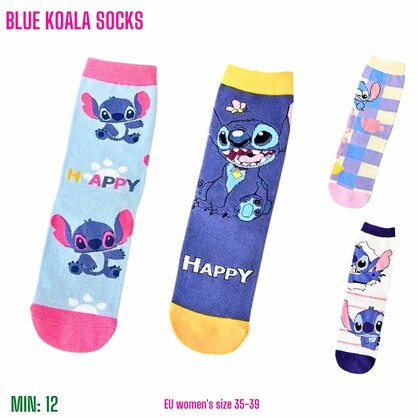 MI-SOCK3 - Blue Koala Socks
