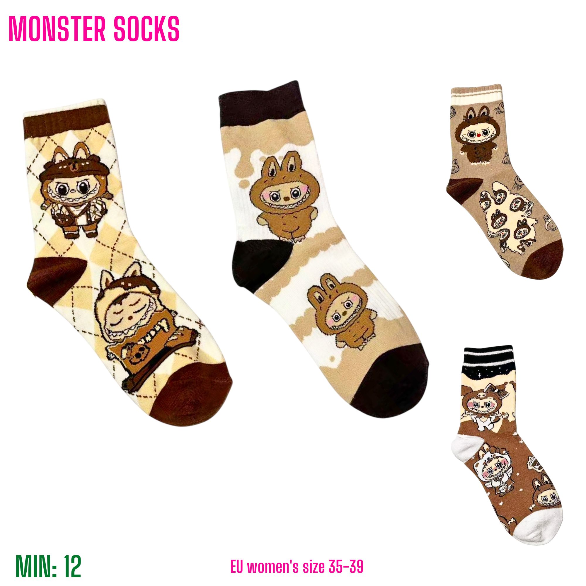 MI-SOCK2 - Monster Socks