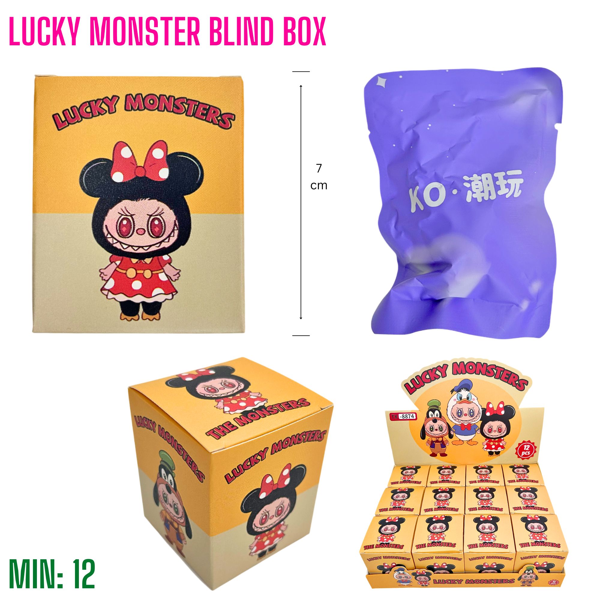 TO-BLINDBOXBU9 - Lucky Monster Blind Box