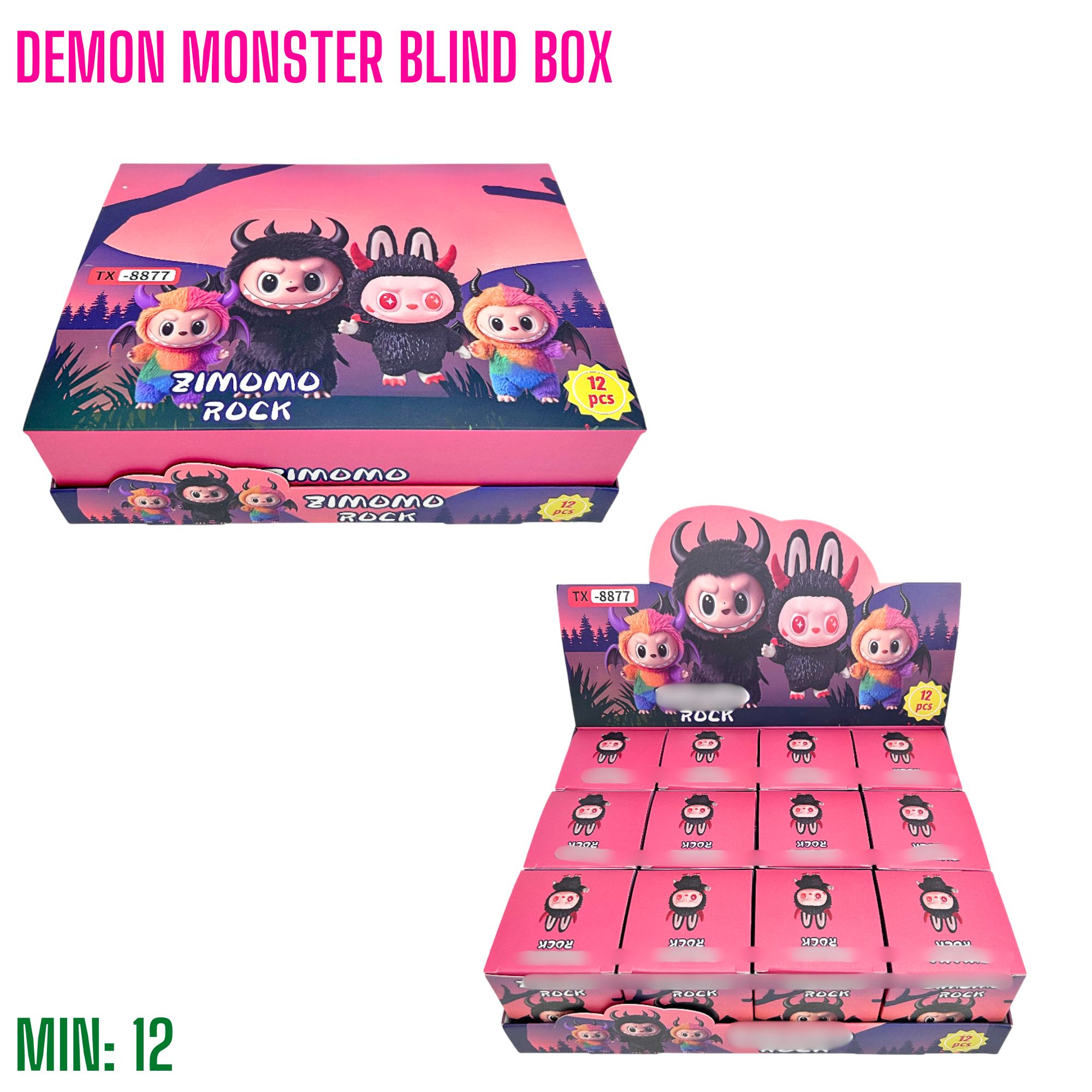 TO-BLINDBOXBU8 - Demon Monster Blind Box
