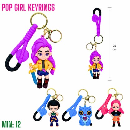 TO-POPGIRLKEYRING2 - Pop Girl Keyring