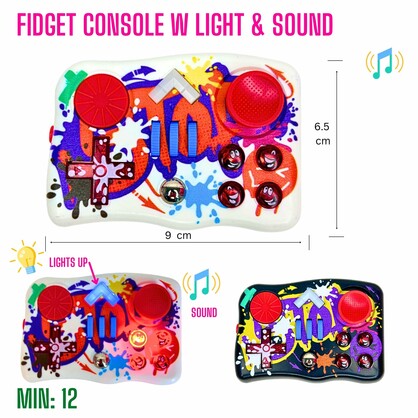TO-FIDGETCONSOLE - Fidget Console with Light and Sound