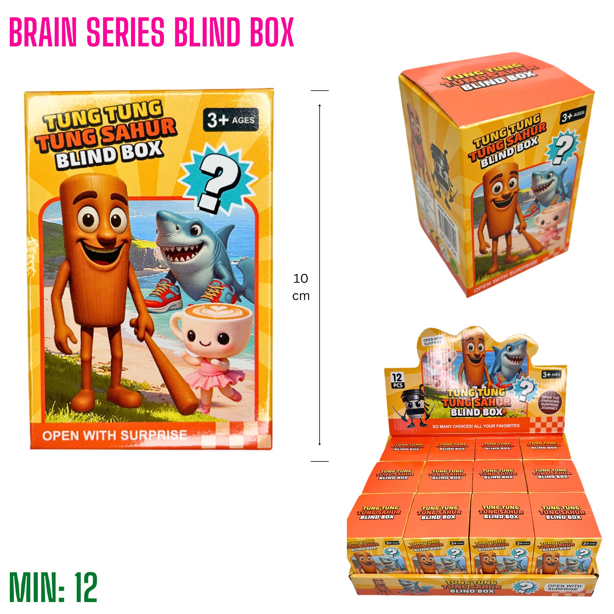 TO-BLINDBOX13 - Brain Series Blind Box