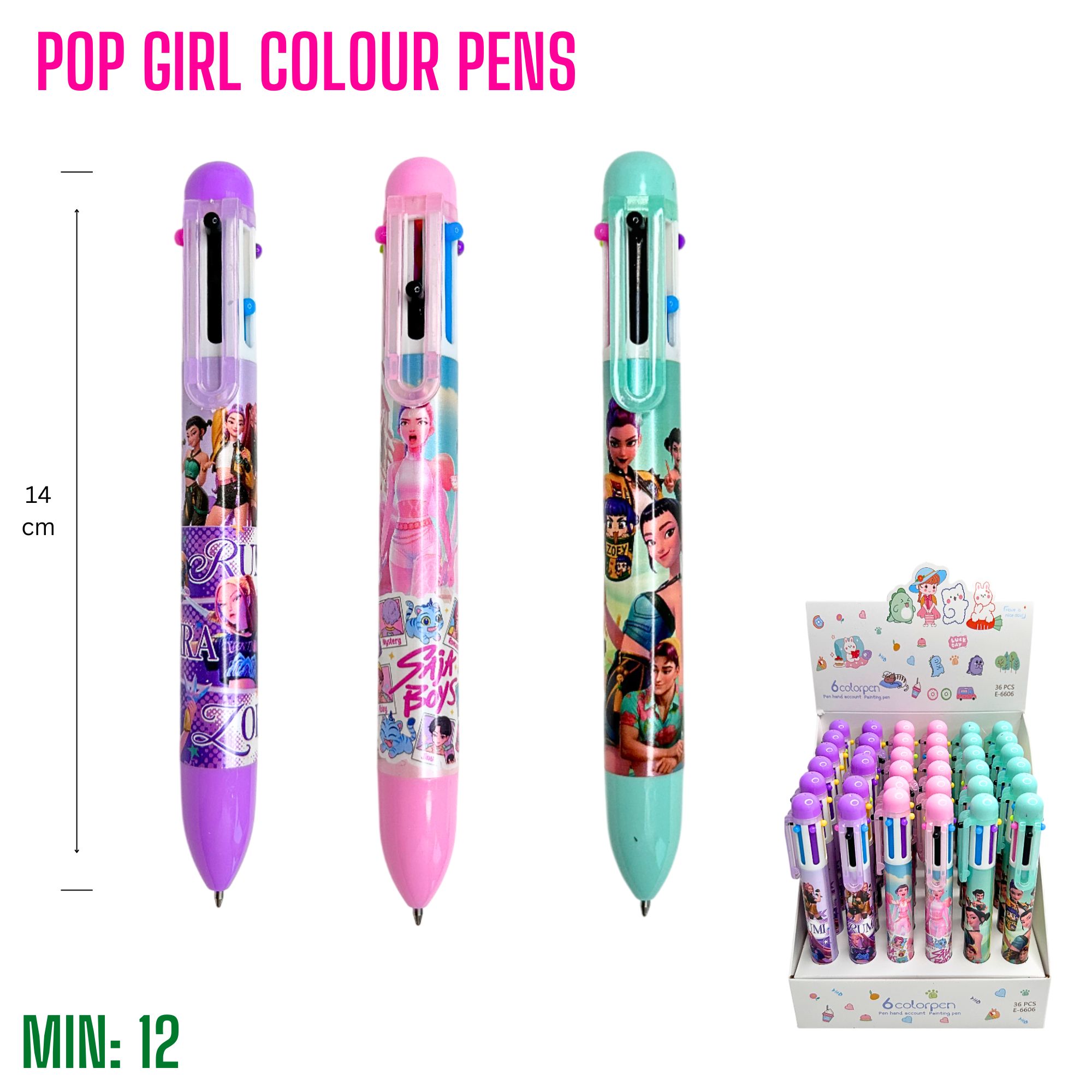 ST-PENPOPGIRL2 - Pop Girl Colour Pen