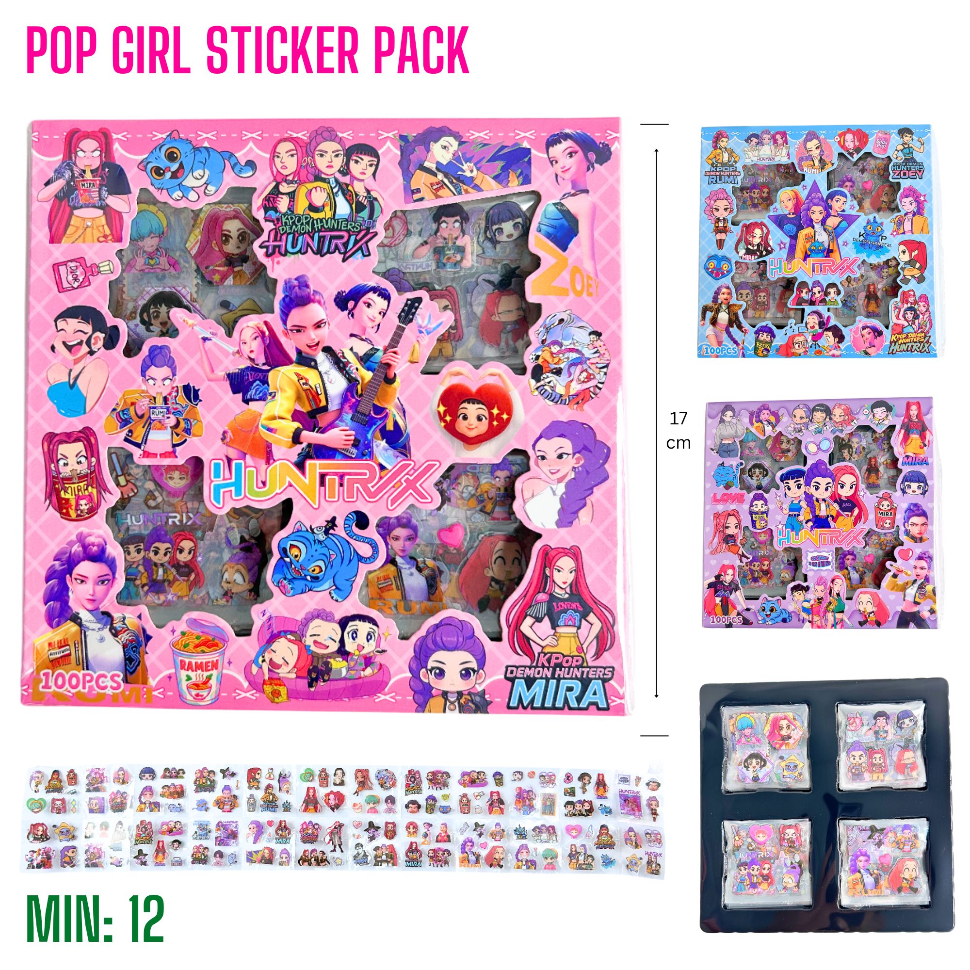 ST-STICKERPACK3 - Pop Girl Sticker Pack