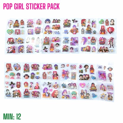 ST-STICKERPACK3 - Pop Girl Sticker Pack