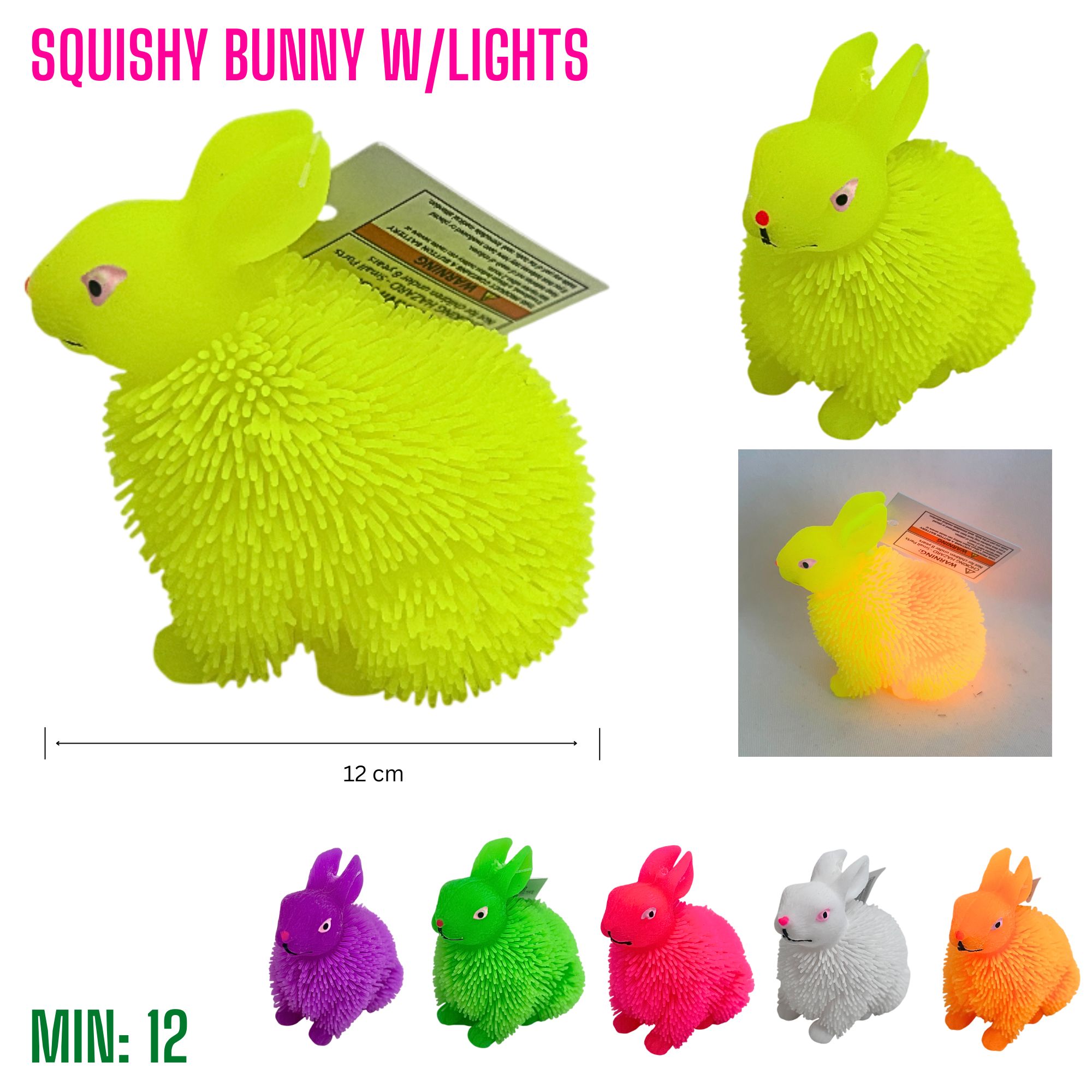 TO-SQUISHYBUNNY - Squishy Bunny With Lights