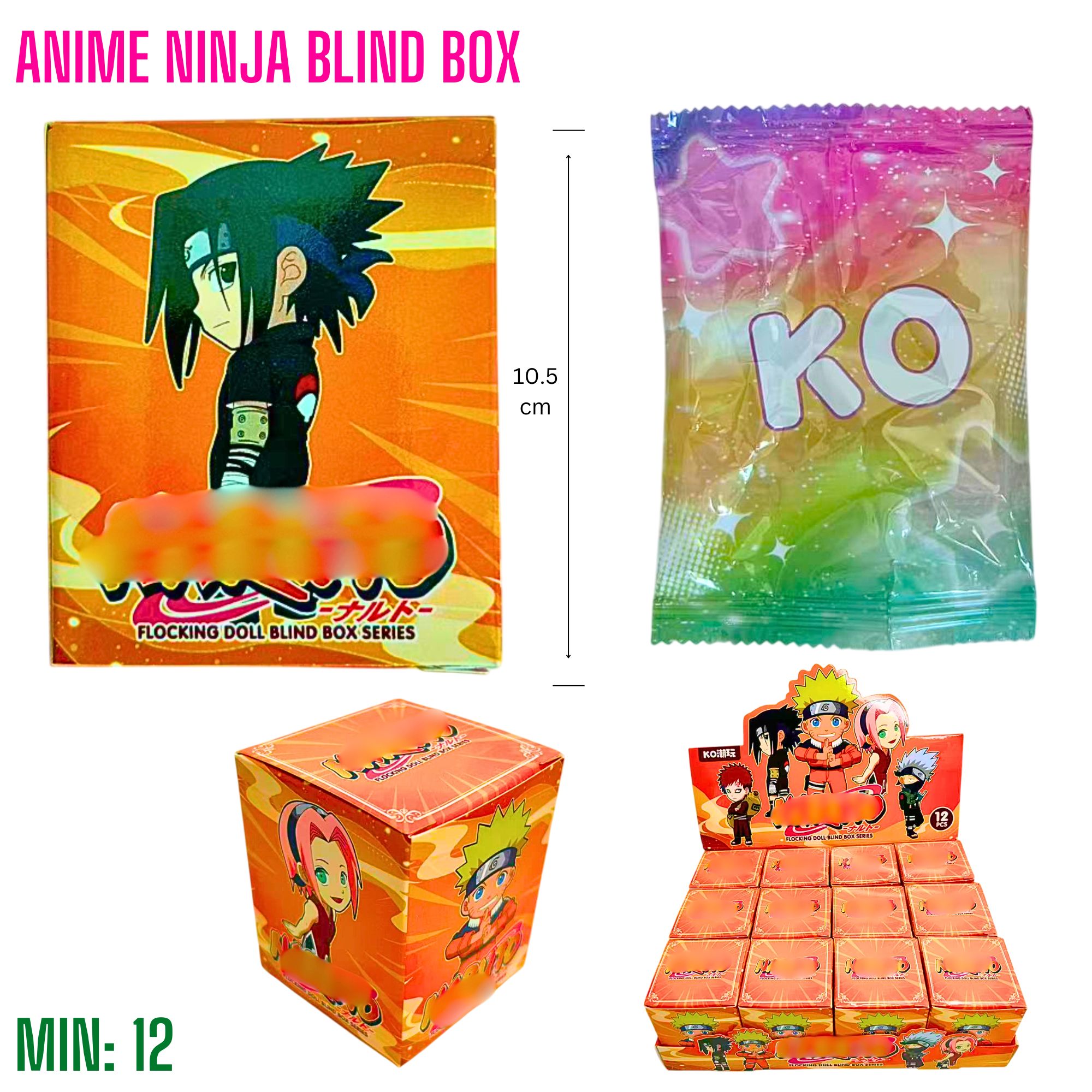 TO-BLINDBOX17 - Anime Ninja Blind Box