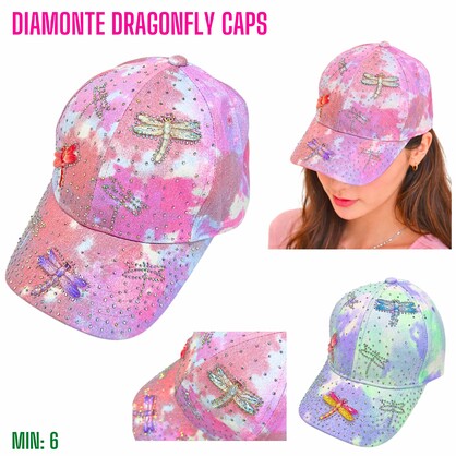 MI-DIAMONTECAP3 - Diamonte Dragonfly Cap