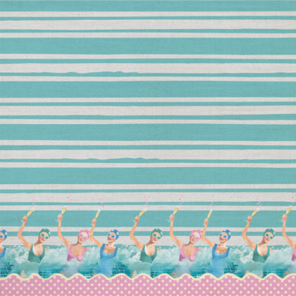 TC119-6-Bubbles Tablecloth-Printed Napery Napery