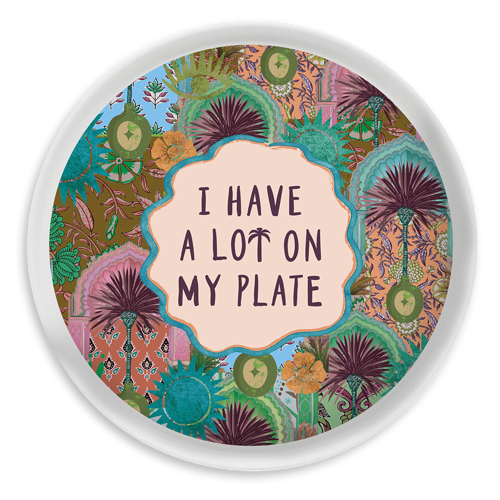 LGP03-Palm 'Lil' Graze Plate'